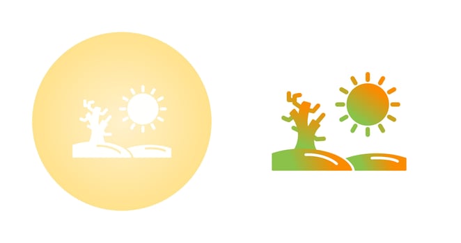 Desert Vector Icon