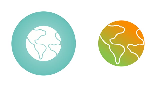 Earth Vector Icon