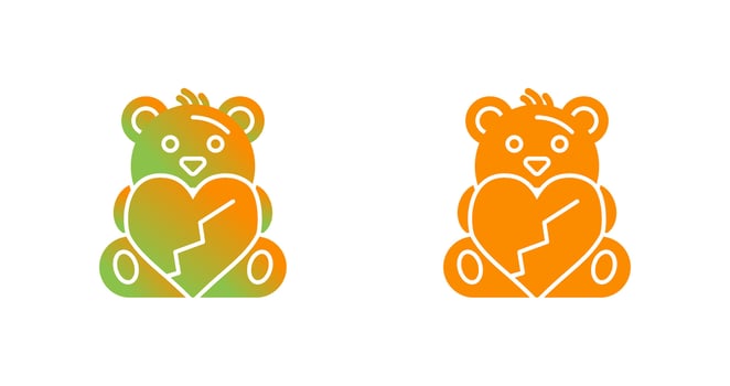 Teddy Bear Vector Icon