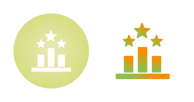 Ranking Vector Icon
