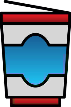 Yogurt Vector Icon Design