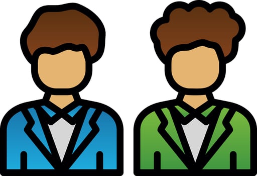 Staff Vector Icon Design