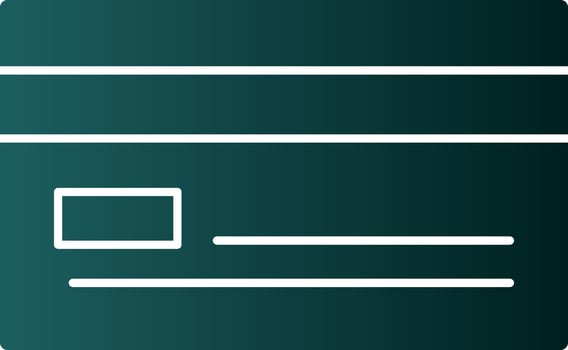 Credit Card Vector Icon Design
