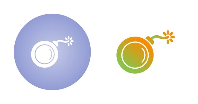 Bomb Vector Icon