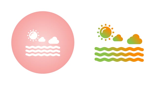 Sea Vector Icon