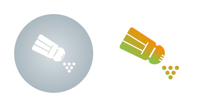 Salt Vector Icon