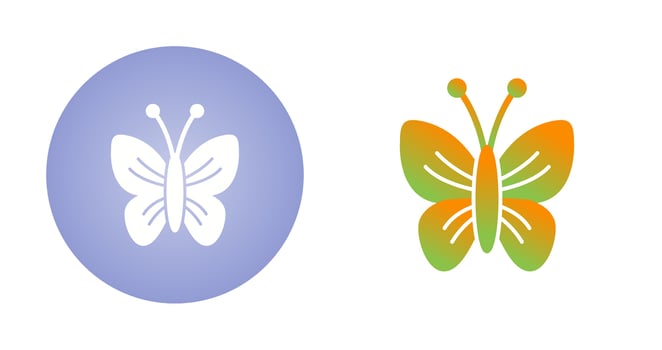 Butterfly Vector Icon