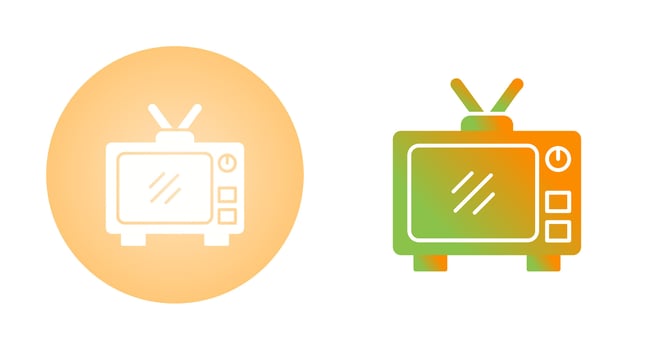 Television Vector Icon