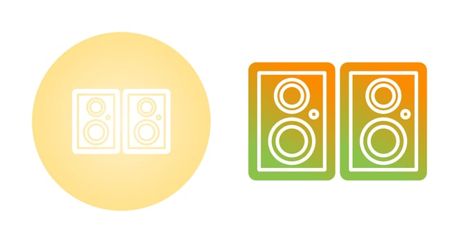 Speaker Vector Icon