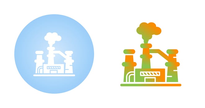 Factory Vector Icon