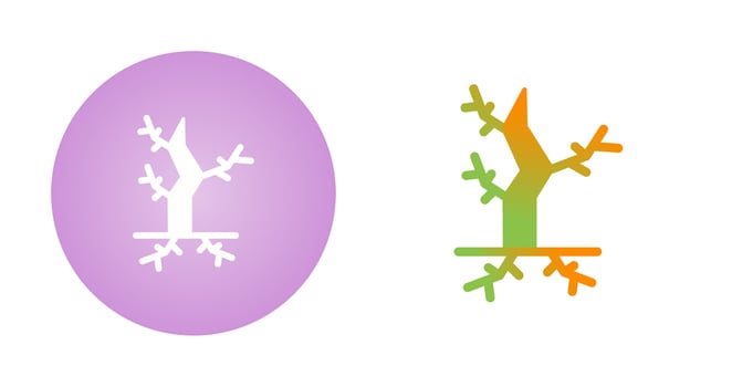 Dead Tree Vector Icon