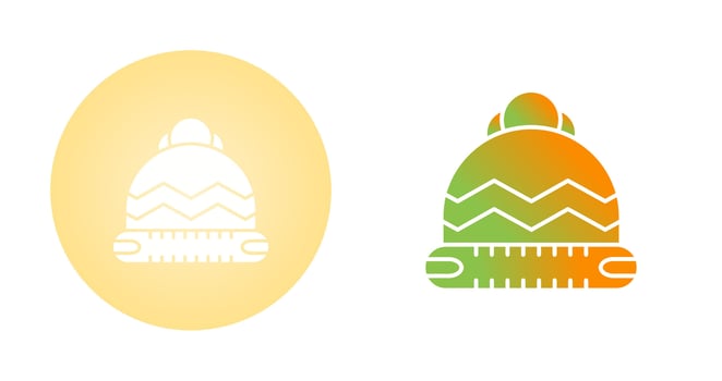 Wool Hat Vector Icon
