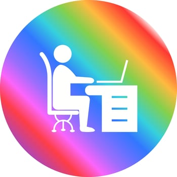 Work Space Vector Icon