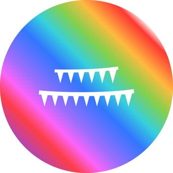 Celebration Flags Vector Icon
