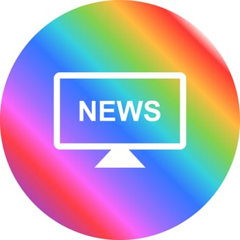 National News Vector Icon