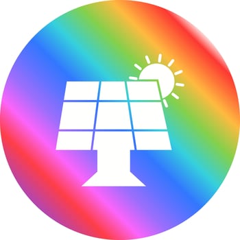 Solar Panel Vector Icon