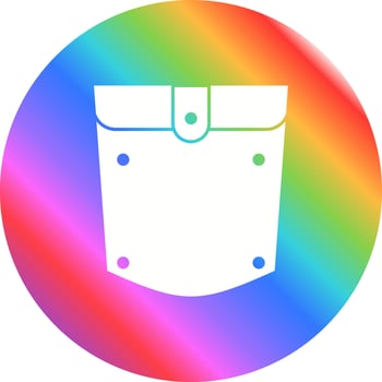 Pocket Square Vector Icon
