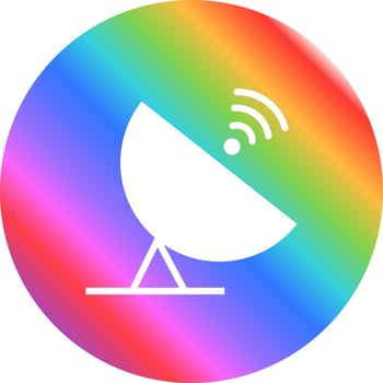 Satellite Vector Icon