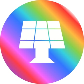 Solar Panel Vector Icon