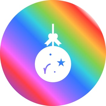 Christmas Ball Vector Icon