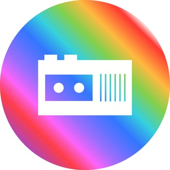 Tape Recorder Vector Icon