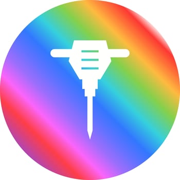 Jack Hammer Vector Icon