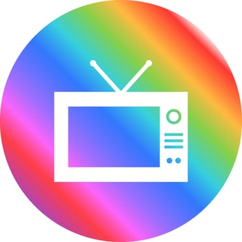 Television Vector Icon