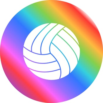 Volley ball Vector Icon