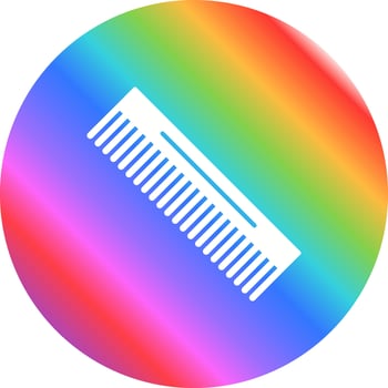 Comb Vector Icon