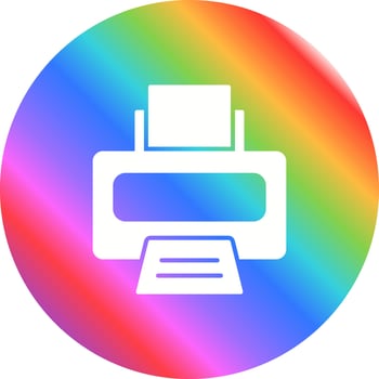 Printer Vector Icon