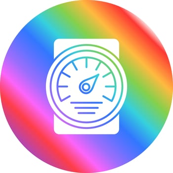 Meter Vector Icon
