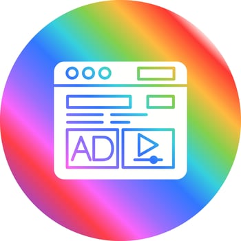 AD Vector Icon