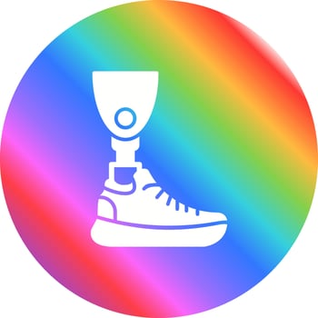 Prosthesis Vector Icon
