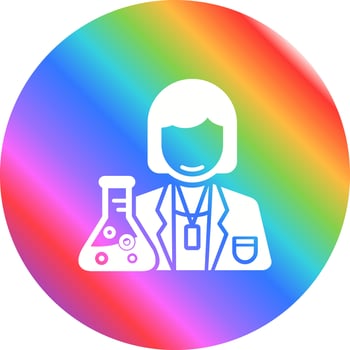 Scientist Vector Icon