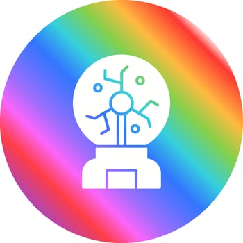 Plasma Ball Vector Icon