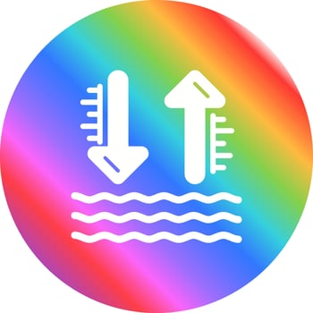 High Tide Vector Icon