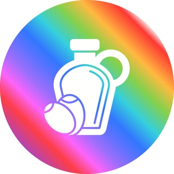 Olive Oil Vector Icon