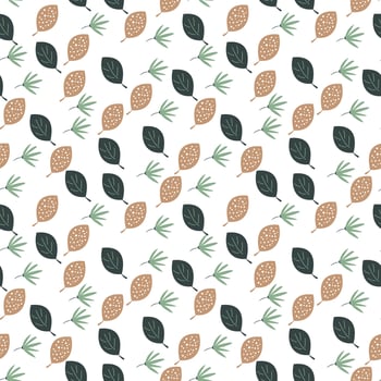 Seamless floral pattern for fabric, poster or wallpaper. vector background