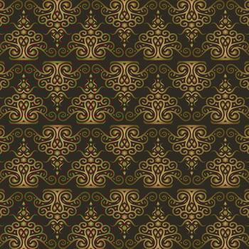 luxury dark seamless pattern background vector