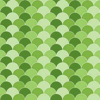 Light green fish scales pattern. fish scales pattern. fish scales seamless pattern. Decorative elements, clothing, paper wrapping, bathroom tiles, wall tiles, backdrop, background. vector