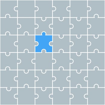 Blue jigsaw pattern. jigsaw line pattern. jigsaw seamless pattern. Decorative elements, clothing, paper wrapping, bathroom tiles, wall tiles, backdrop, background. vector