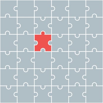 Red jigsaw pattern. jigsaw line pattern. jigsaw seamless pattern. Decorative elements, clothing, paper wrapping, bathroom tiles, wall tiles, backdrop, background. vector