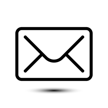 Trendy Email Icon, Message Icon, Mail Icon, Inbox Sign, Messaging Symbol, Envelope Black And White, Letter Sending Message png