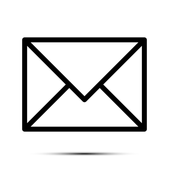 Trendy Email Icon, Message Icon, Mail Icon, Inbox Sign, Messaging Symbol, Envelope Black And White, Letter Sending Message png