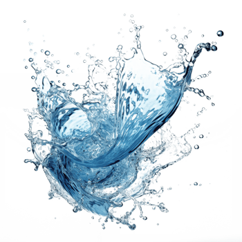 water splash element transparent background png