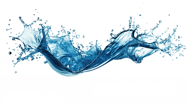 water splash element transparent background png