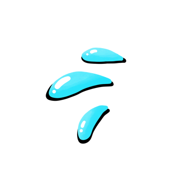 Drop of water sweat png