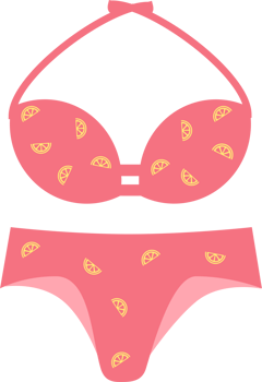 cute swimsuit for summer png