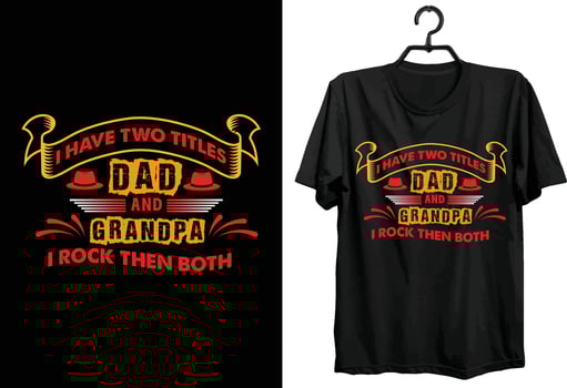 Father's Day T-shirt Design. Typography, Custom, Vector t-shirt design. World Father's Day t-shirt design For Father Lover