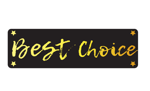 Best choice with stars  button web banner templates. Promotional sale badge and retail paper stickers. png